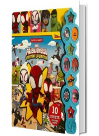 Disney. Marvel. Paienjenelul si prietenii lui uimitori. Carte cu sunete