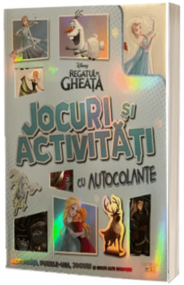 Disney. Regatul de gheata. Jocuri si activitati cu autocolante