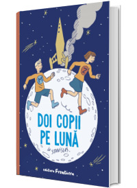 Doi copii pe Luna