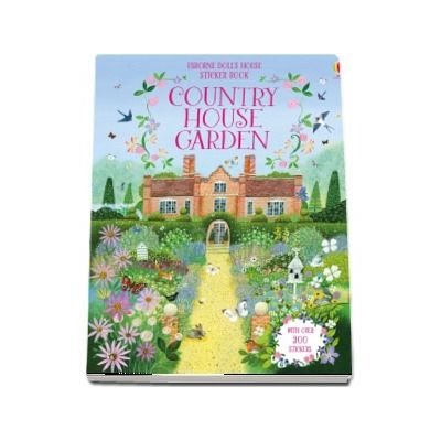 Dolls house sticker book: Country house garden