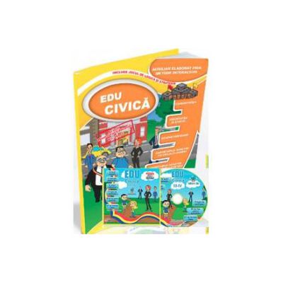 EDU Civica pentru clasele a III-a si a IV-a. (Contine CD cu soft educational)