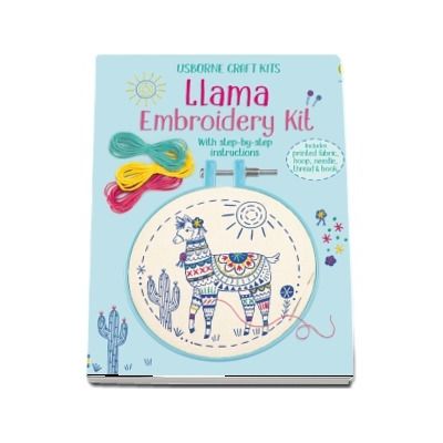 Embroidery kit: Llama