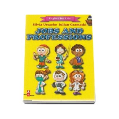 English for kids - Jobs and Professions (Contine 16 cartonase cu imagini color)