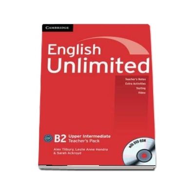 English Unlimited Upper Intermediate. Teachers Pack, Teachers Book with DVD