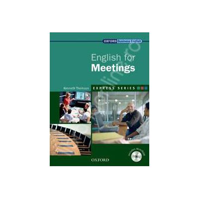 English for Meetings: Students Book and MultiROM Pack