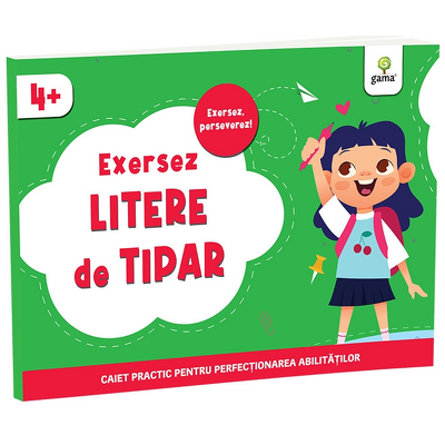 Exersez litere de tipar