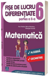 Fise de lucru diferentiate. Matematica. Clasa a VI-a. Partea a II-a