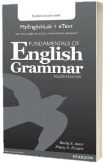 Fundamentals of English Grammar MyLab English and eText Access Code Card