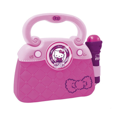 Geanta cu microfon si amplificator Hello Kitty NEW