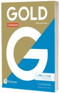 Gold C1 Advanced New Edition Coursebook and MyEnglishLab Pack