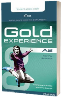 Gold Experience A2. eText Student Access Card