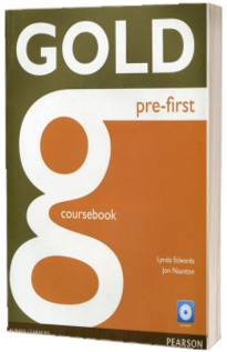 Gold pre-first coursebook and cd-rom pack