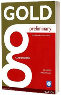 Gold Preliminary Coursebook with CD-ROM Pack