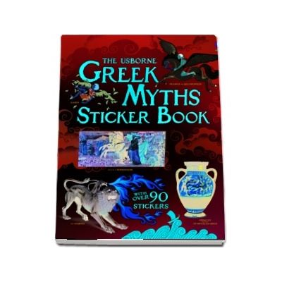 Greek myths sticker book