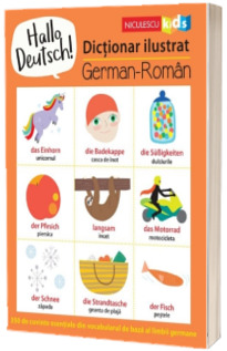 Hallo Deutsch! Dictionar ilustrat German-Roman