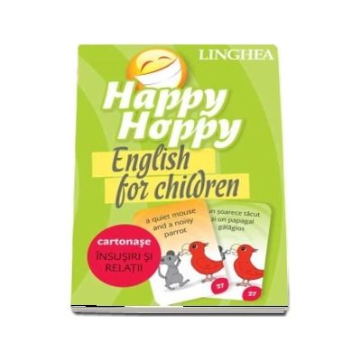 Happy Hoppy. English for children - Insusiri si relatii (Cartonase cu imagini pentru invatarea distractiva a limbii engleze)