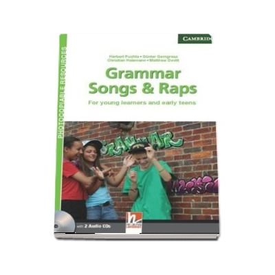 Helbling Photocopiable Resources: Grammar Songs and Raps Teachers Book with Audio CDs (2): For Young Learners and Early Teens