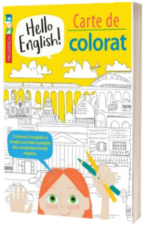 Hello English! Carte de colorat