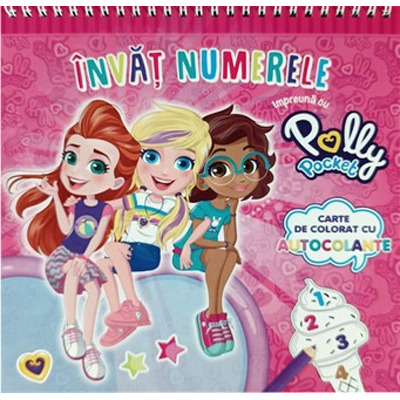 Impreuna cu Polly Pocket. Invat numerele