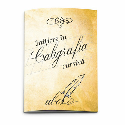 Initiere in caligrafia cursiva - Caiet caligrafie A4, 32 file