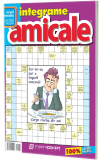 Integrame amicale, numarul 250. Revista de integrame de nivel mediu