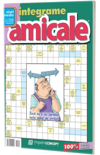 Integrame amicale, numarul 256. Revista de integrame de nivel mediu