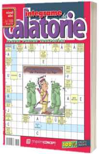 Integrame de calatorie, numarul 169. Revista de integrame de nivel ABC