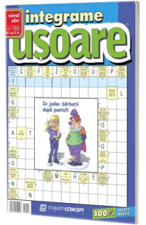 Integrame usoare, numarul 189. Revista de integrame de nivel ABC