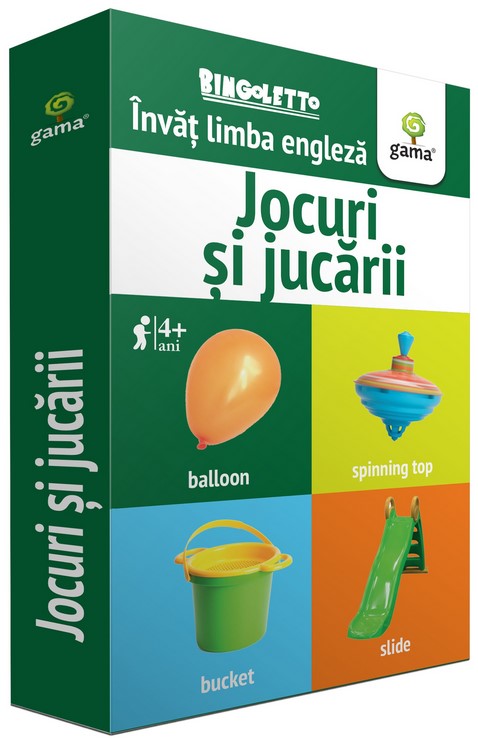 Invat limba engleza - Jocuri si jucarii (Carduri)