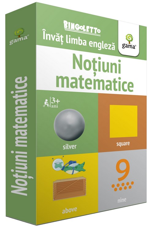 Invat limba engleza - Notiuni matematice (Carduri)