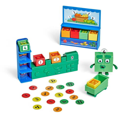 Joc de rol Numberblocks. La magazin