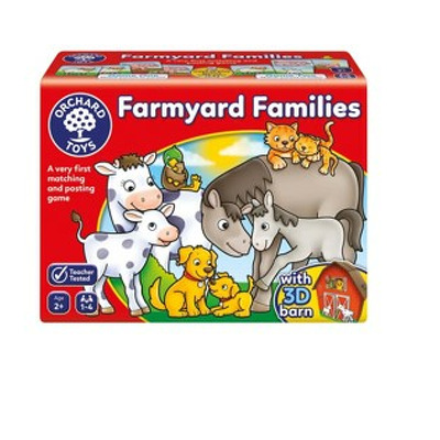 Joc educativ Familii de la Ferma FARMYARD FAMILIES