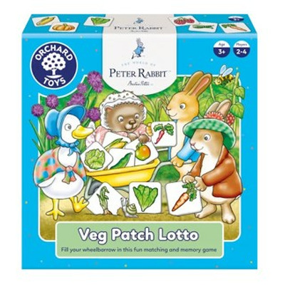 Joc educativ Loto Gradina Cu Legume Peter Rabbit