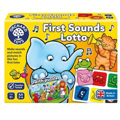 Joc educativ loto Primele sunete FIRST SOUNDS LOTTO