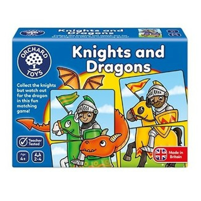 Joc educativ - puzzle Cavaleri si Dragoni KNIGHTS AND DRAGONS