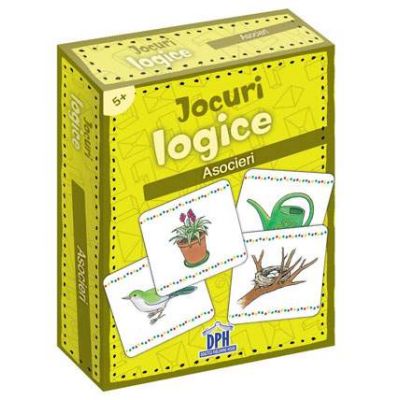 Jocuri logice - Asocieri (Contine 48 de jetoane)