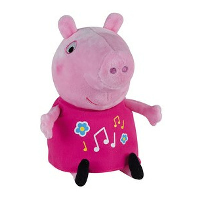 Jucarie Plus Muzicala Jemini Cu Lumini 25cm Peppa Pig