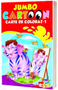 Jumbo Cartoon - Carte de colorat 1