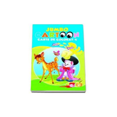 Jumbo cartoon - Carte de colorat 4