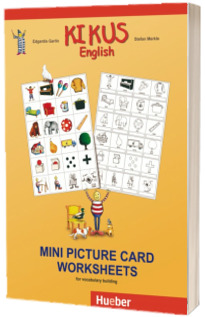 Kikus Englisch Mini Picture Card Worksheets for vocabulary building