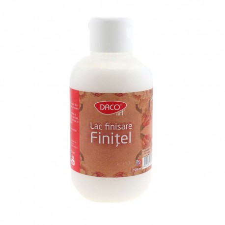 Lac finisare tehnica servetelului 250 ml finitel, Daco