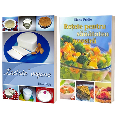 Serie de autor Elena Pridie. Lactate vegane si Retete pentru sanatatea noastra