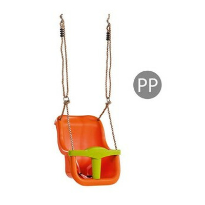 Leagan Baby Seat LUXE Culoare: Orange/Lime Green, franghie PP 10