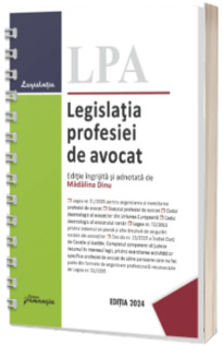 Legislatia profesiei de avocat. Actualizata 10 octombrie 2024, spiralata