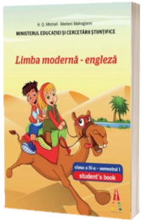 Limba moderna engleza, manual pentru clasa a IV-a, semestrul I - Contine editia digitala (Smart Junior 4)