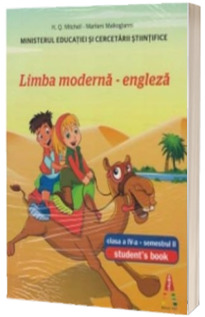 Limba moderna engleza, manual pentru clasa a IV-a, semestrul II - Contine editia digitala (Smart Junior 4)