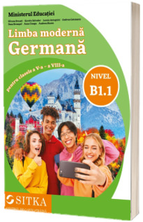 Limba moderna germana, nivel B1.1. Manual pentru clasa a VI-a. Ordinul Ministrului Educatiei nr. 4669/12.06.2024