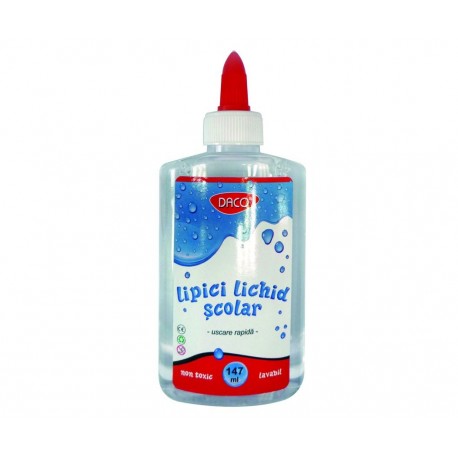 Lipici lichid scolar 147 ml Daco