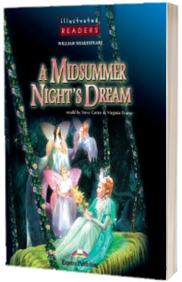 Literatura adaptata pentru copii - A Midsummer Nights Dream Book with Audio CD