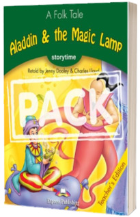 Literatura adaptata pentru copii - Aladdin and The Magic Lamp Teachers Book and Cross Platform Application